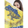 Scarf "Ukraine in the sun" in the color Golden-Heavenly