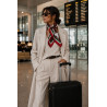 Scarf "Hungary", white